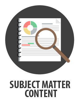 Subject Matter Content writing